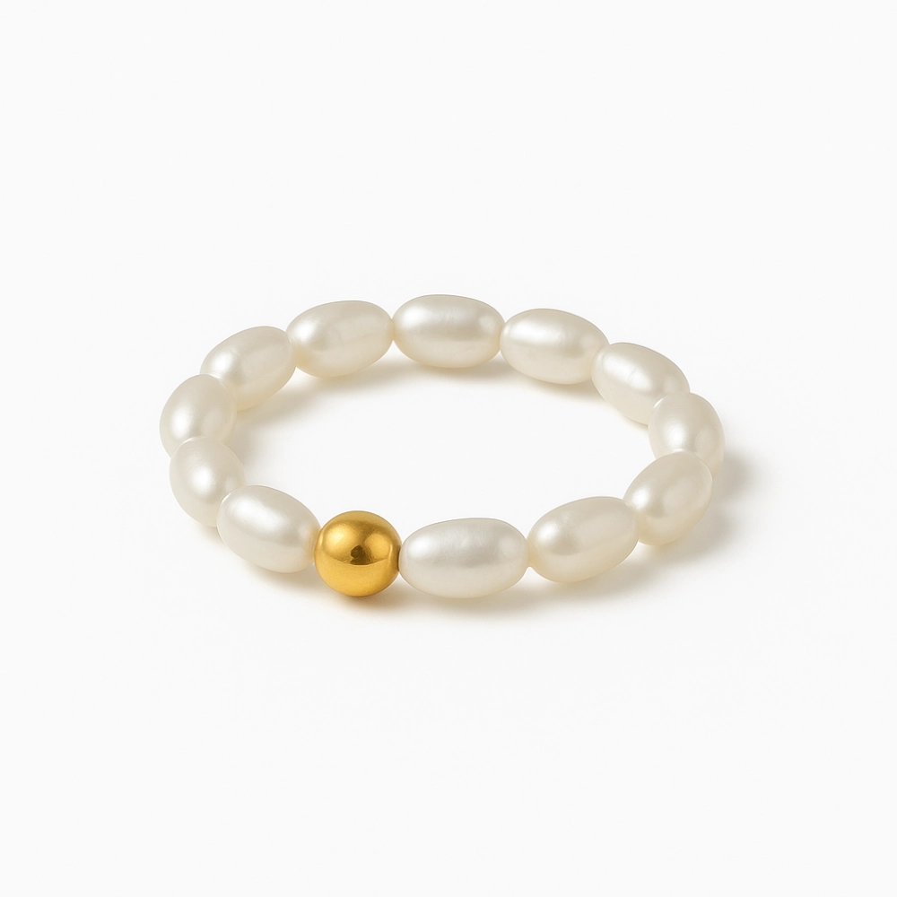 انگشتر مرواریدی با گوی انگشتر مرواریدی با گوی