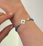 دستبند شبدر چشم نظر