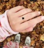 انگشتر قلب میناکاری