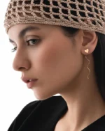 گوشواره بخیه ای قلب