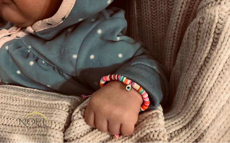 خرید طلا بچه گانه برای دختر و پسر از نو ال گالری