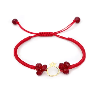 دستبند پلاک انار کد 100153