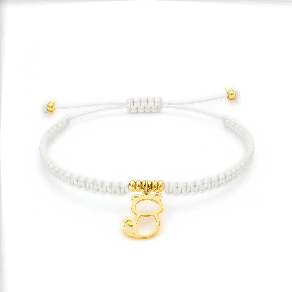 دستبند پلاک گربه کد 100183 دستبند پلاک گربه کد 100183