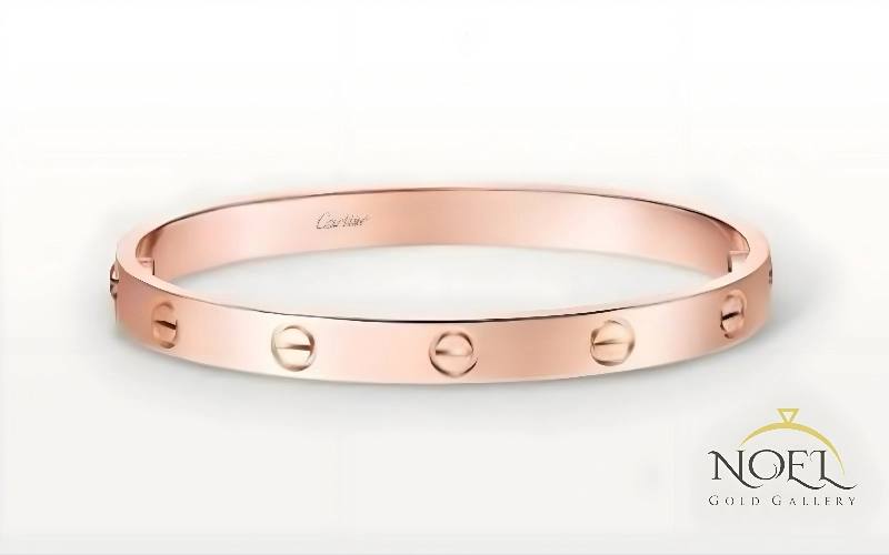 حلقه طلای رزگلد