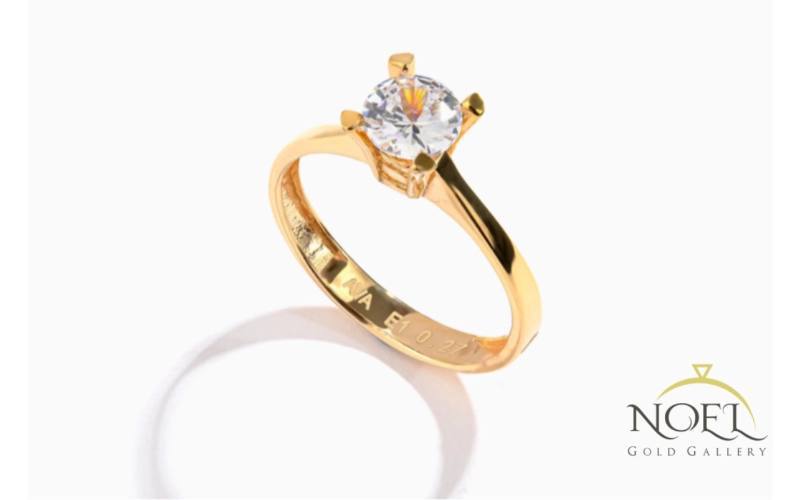 انواع پایه انگشتر طلا، کدام مدل مناسب سبک شماست؟ 2 نمونه پایه انگشتر سولیتر