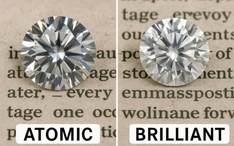 تشخیص نگین اتمی از برلیان