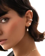 گوشواره سه مروارید کد 100211