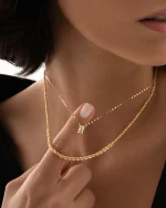 گردنبند باگت کد 100308