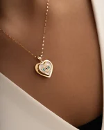گردنبند قلب نگهبان کد 100317