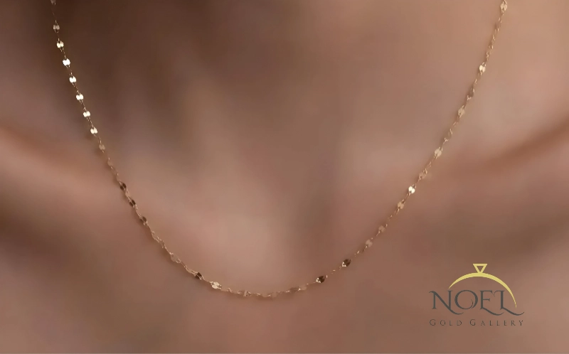 زنجیر استار پولکی کد 300138 