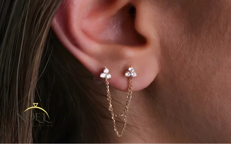 گوشواره‌های آویز مجلسی