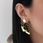 گوشواره نقشه ایران کد 100324