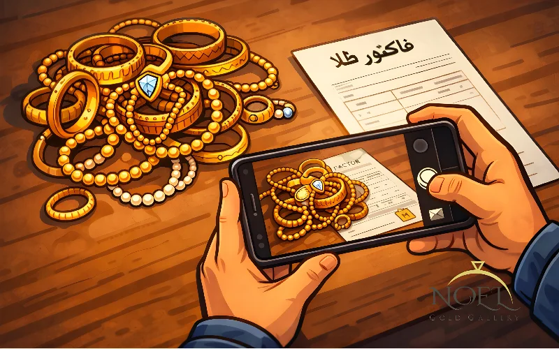 از طلایتان در کنار فاکتورش عکس نگیرید!