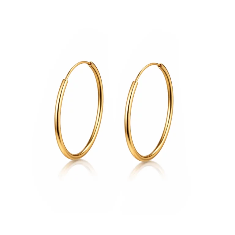 گوشواره حلقه‌ای کد 100340