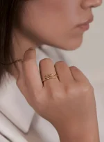 انگشتر اسپیرال کد 100406