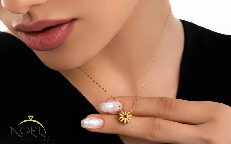 گردنبند خورشید کد 100067