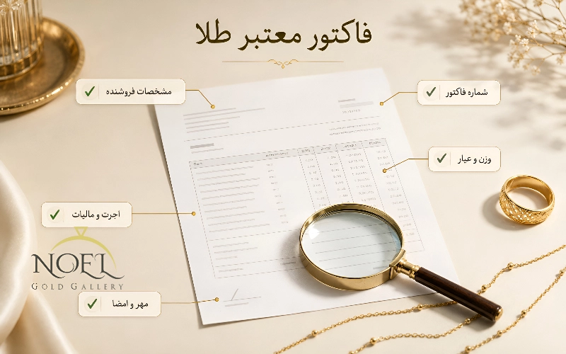 ویژگی های فاکتور طلا معتبر